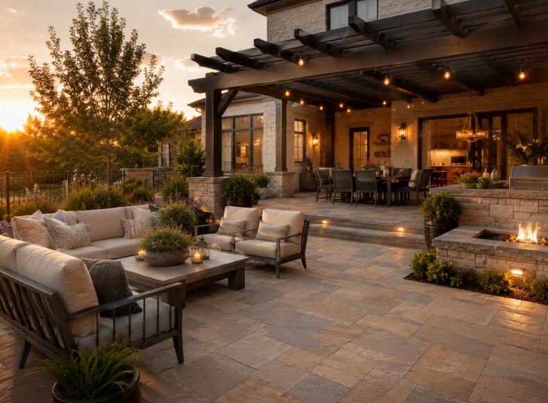 Custom Patio — Potomac